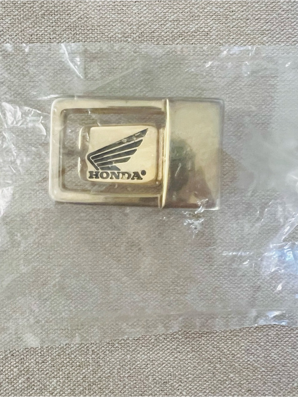 Vintage Deadstock Honda Wing Belt Buckle